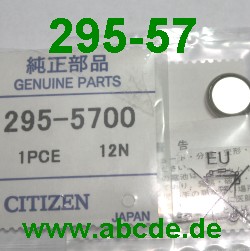 Uhrenakku Capacitor 295-57